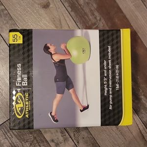 55cm athletic works fitness ball